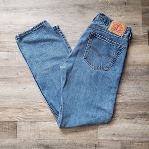 32x32 LEVI'S 505 JEANS MEDIUM WASH
